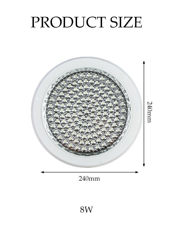 DUNISO LED Spot Panel Light, Non-Dimmable,Flush Mount Round LED Ceiling Lamp without Flicker for Kitchen, Bathroom, Hallway, 6500K - Image 2